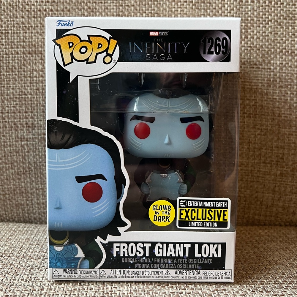 Funko POP! Frost Giant Loki Glow-in-The-Dark Entertainment Earth Figure (#1269)